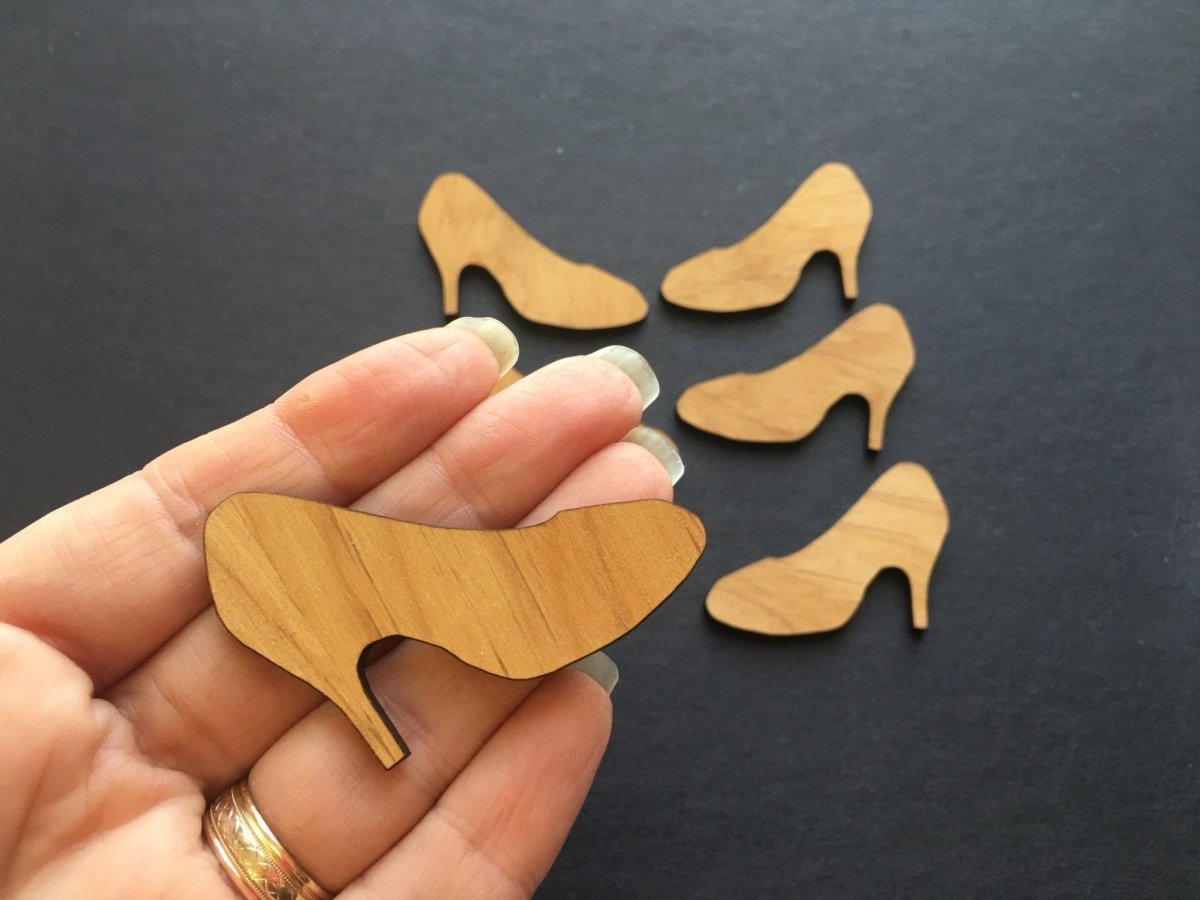 Wood Shape Cutouts for Drop Box Guestbooks - Legacy Images - Shapes - batman bats shapes laser engraved