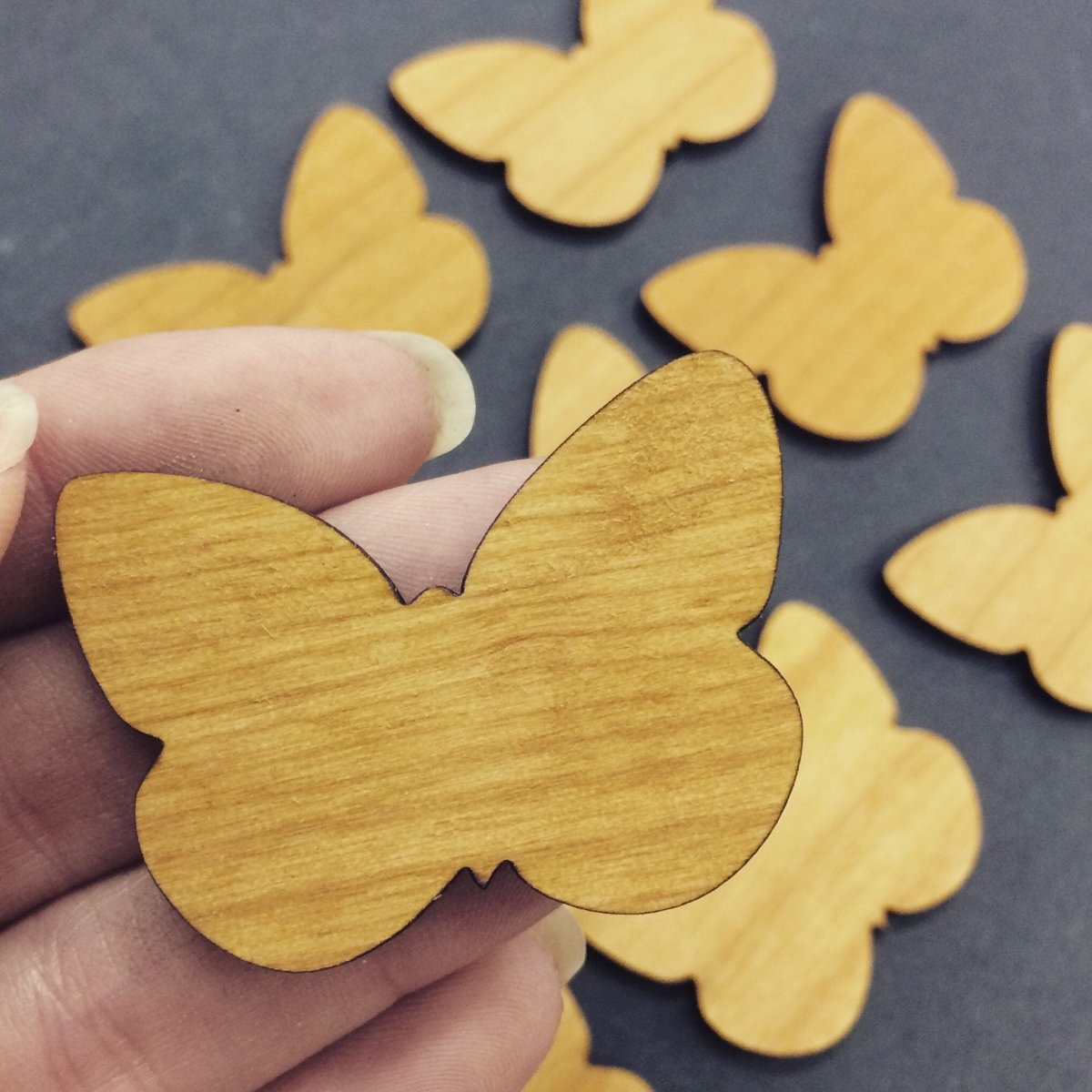 Wood Shape Cutouts for Drop Box Guestbooks - Legacy Images - Shapes - batman bats shapes laser engraved