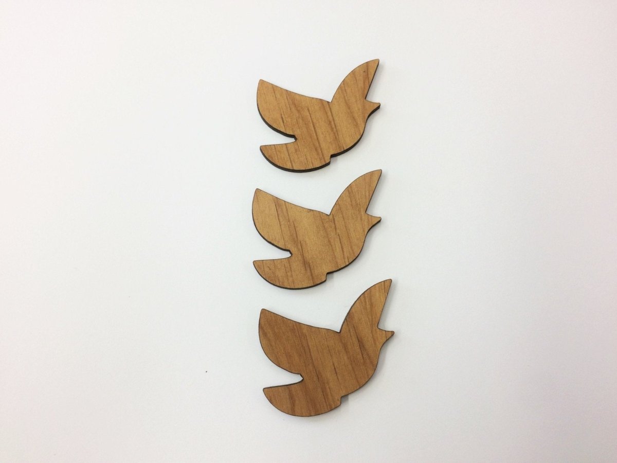 Wood Shape Cutouts for Drop Box Guestbooks - Legacy Images - Shapes - batman bats shapes laser engraved