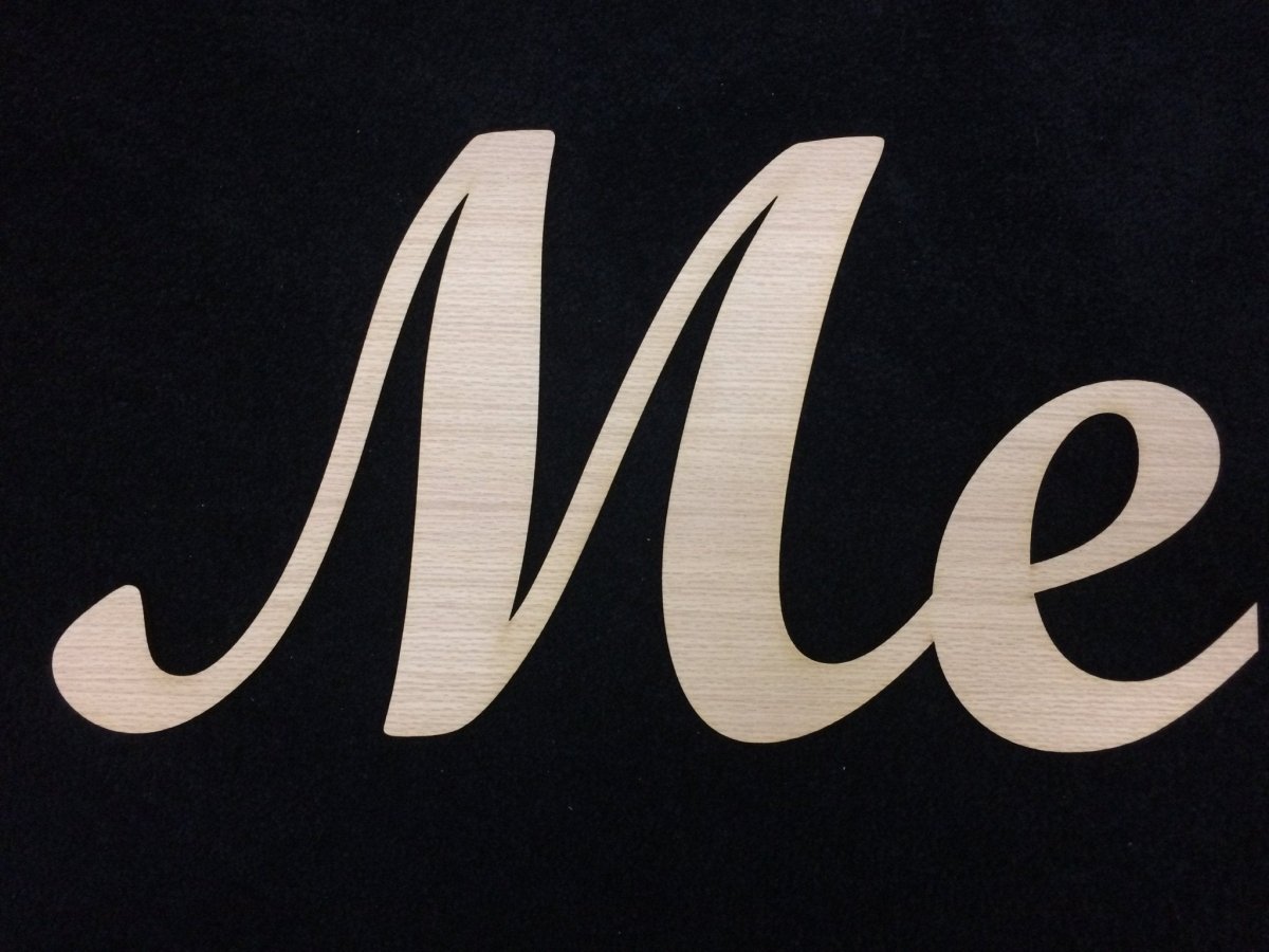 You and Me Wedding Sign - Legacy Images - Decor - sign wedding laser engraved