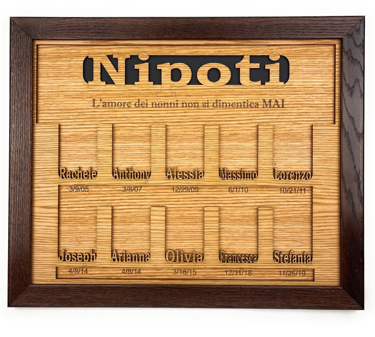 Your Personalized Frame - Legacy Images - Picture Frames - 11x14 Picture Frame 12x16 picture frame 16x20 picture frame laser engraved