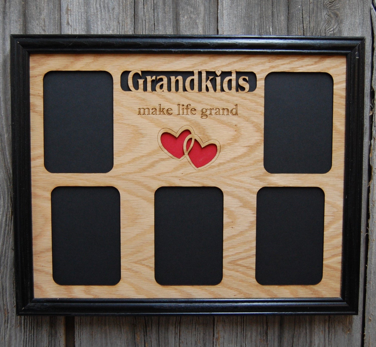 11x14 Grandkids Make Life Grand Picture Frame, Picture Frame, home decor, laser engraved - Legacy Images