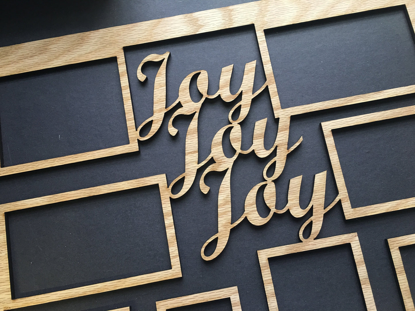 16x20 Joy Collage Picture Frame, Picture Frame, home decor, laser engraved - Legacy Images