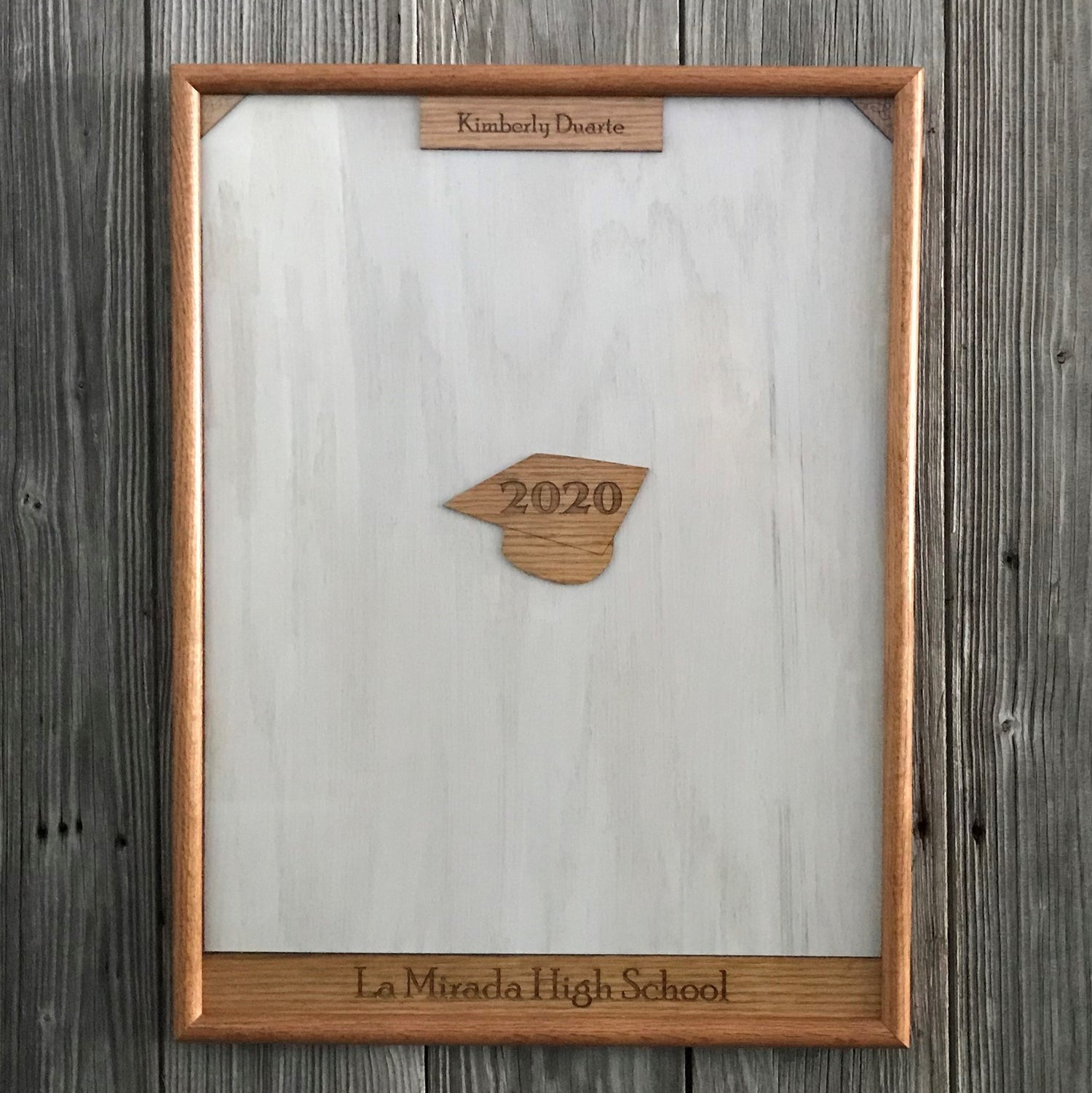 2023 Graduation Guestbook personalized with name and school