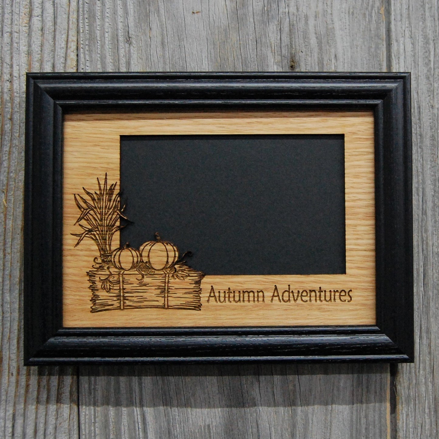 Autumn Adventures Picture Frame - 5x7 Frame Holds 4x6 Photo