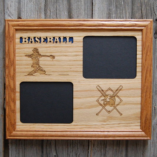 8x10 Baseball Catcher Picture Frame, Picture Frame, home decor, laser engraved - Legacy Images