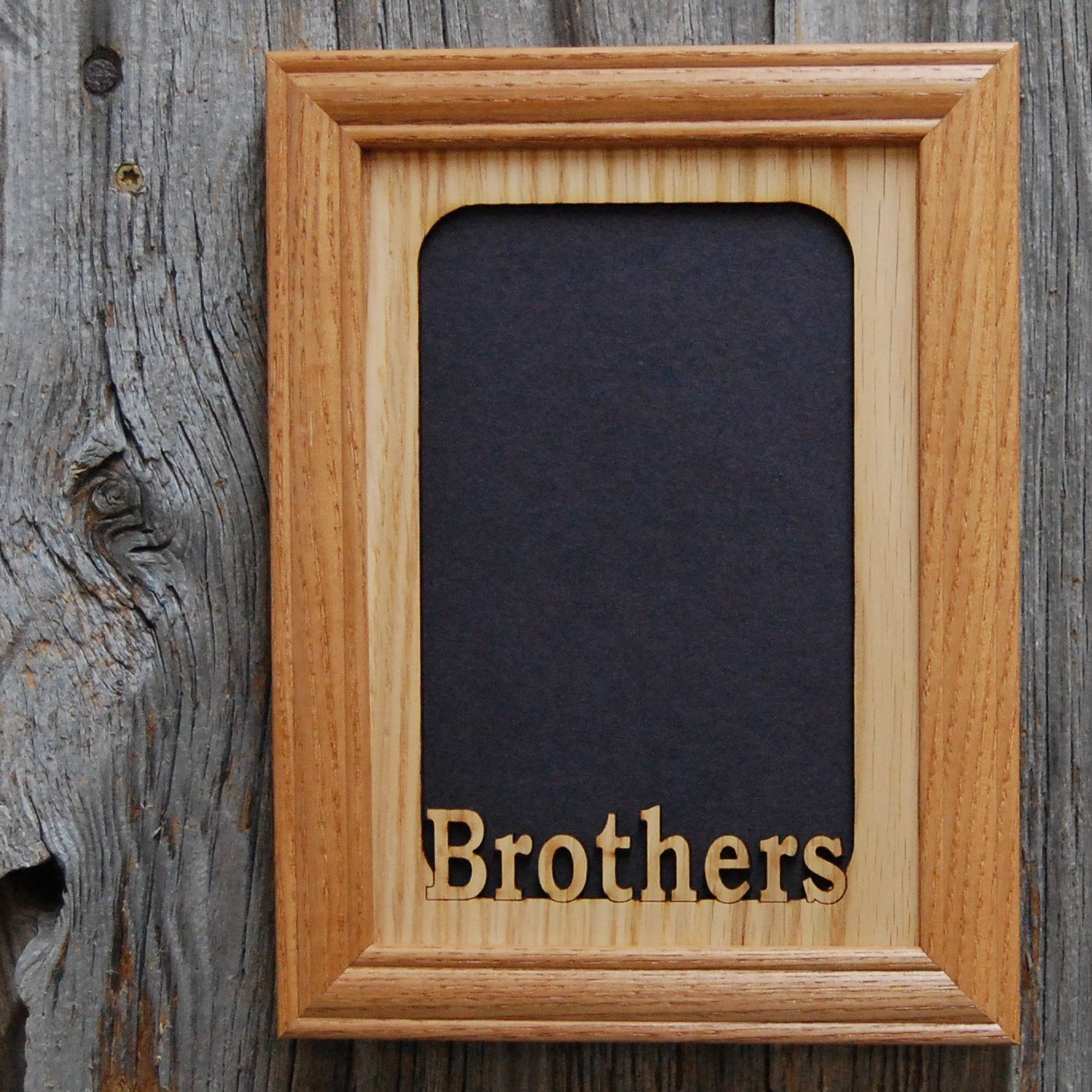 Brothers Picture Frame, Picture Frame, home decor, laser engraved - Legacy Images