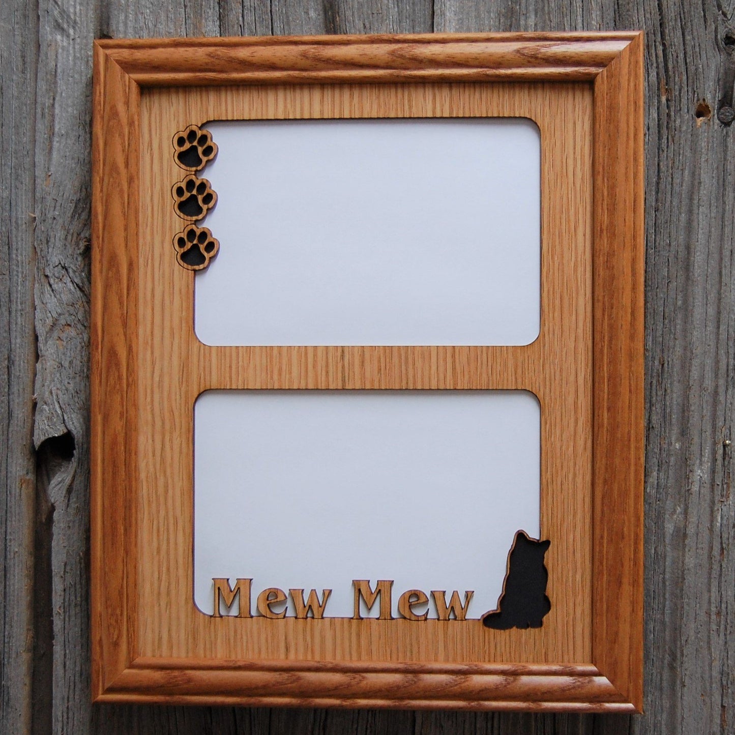 Cat Name Picture Frame