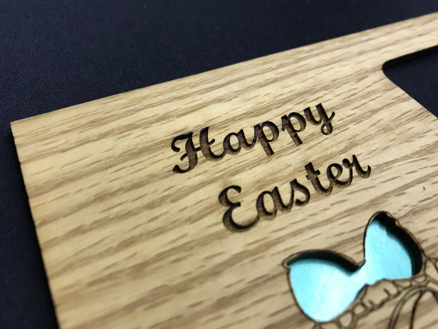 Happy Easter Picture Frame - 5x7 Frame Holds 3x4 Photo
