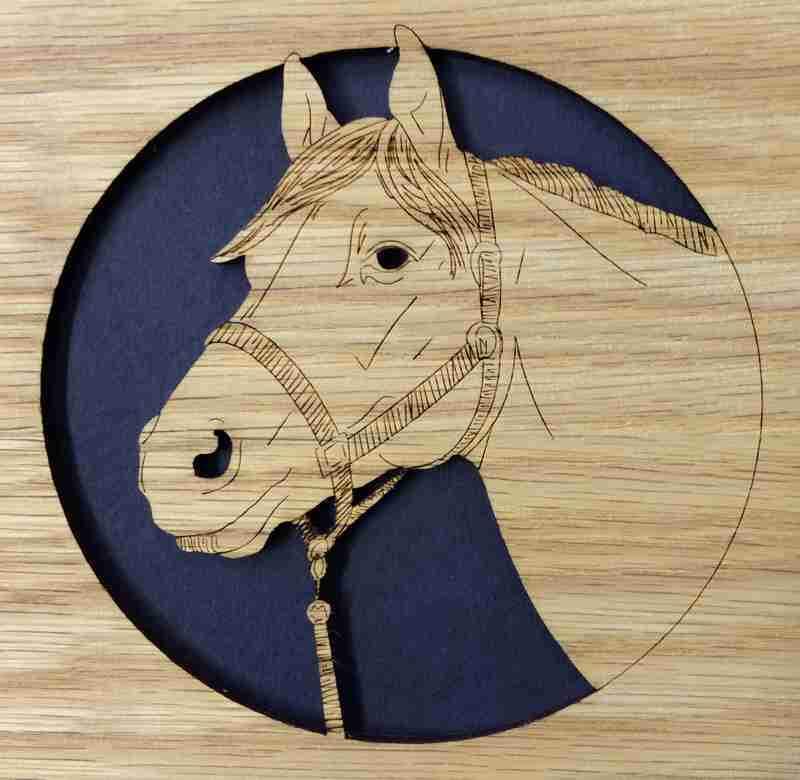 11x14 Horse Picture Frame, Picture Frame, home decor, laser engraved - Legacy Images