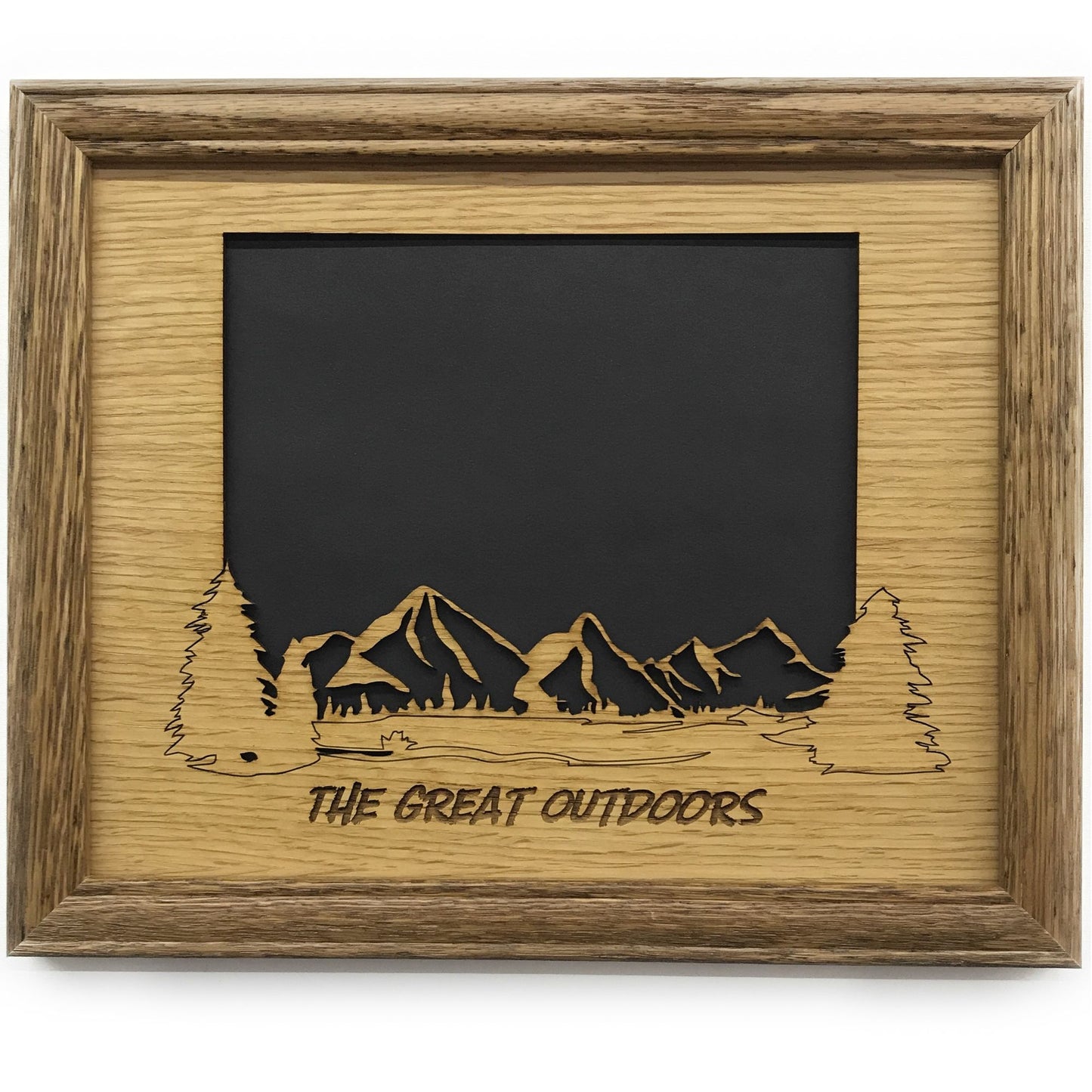 Mountain Skyline Picture Frame - 8x10 Frame Hold 5x7 Photo