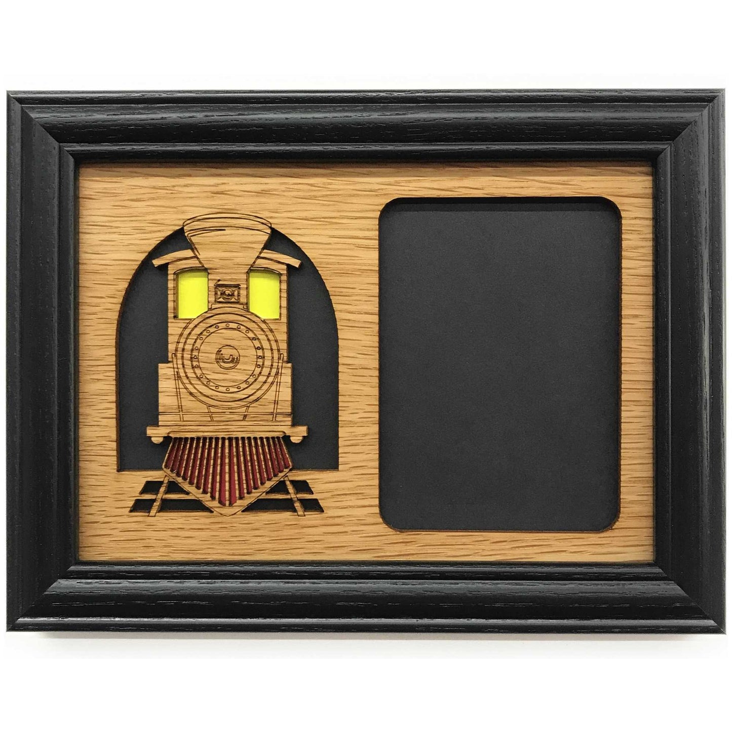Train Picture Frame - 5x7 Frame Holds 3x4 Photo