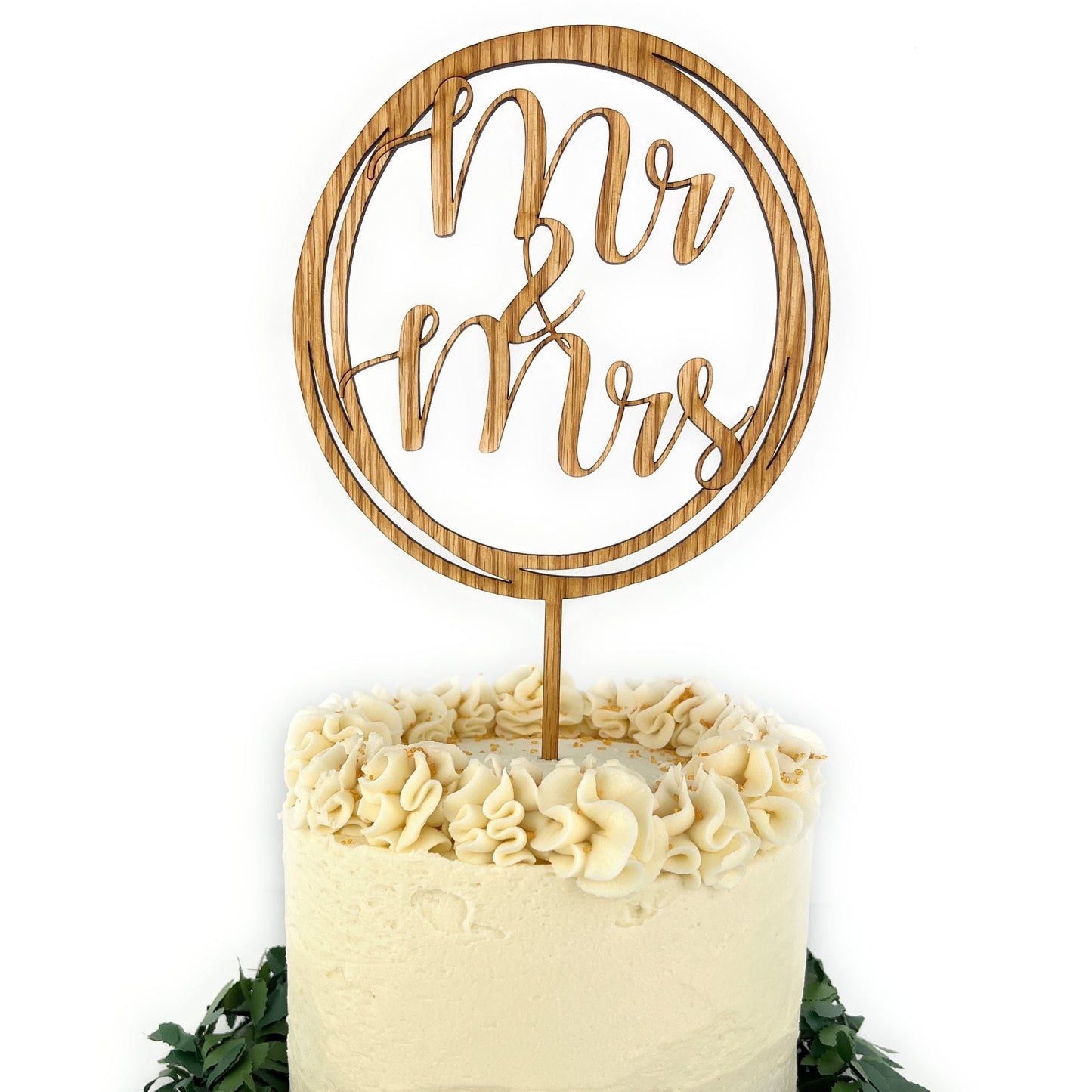 Couples Names Wedding Cake Topper