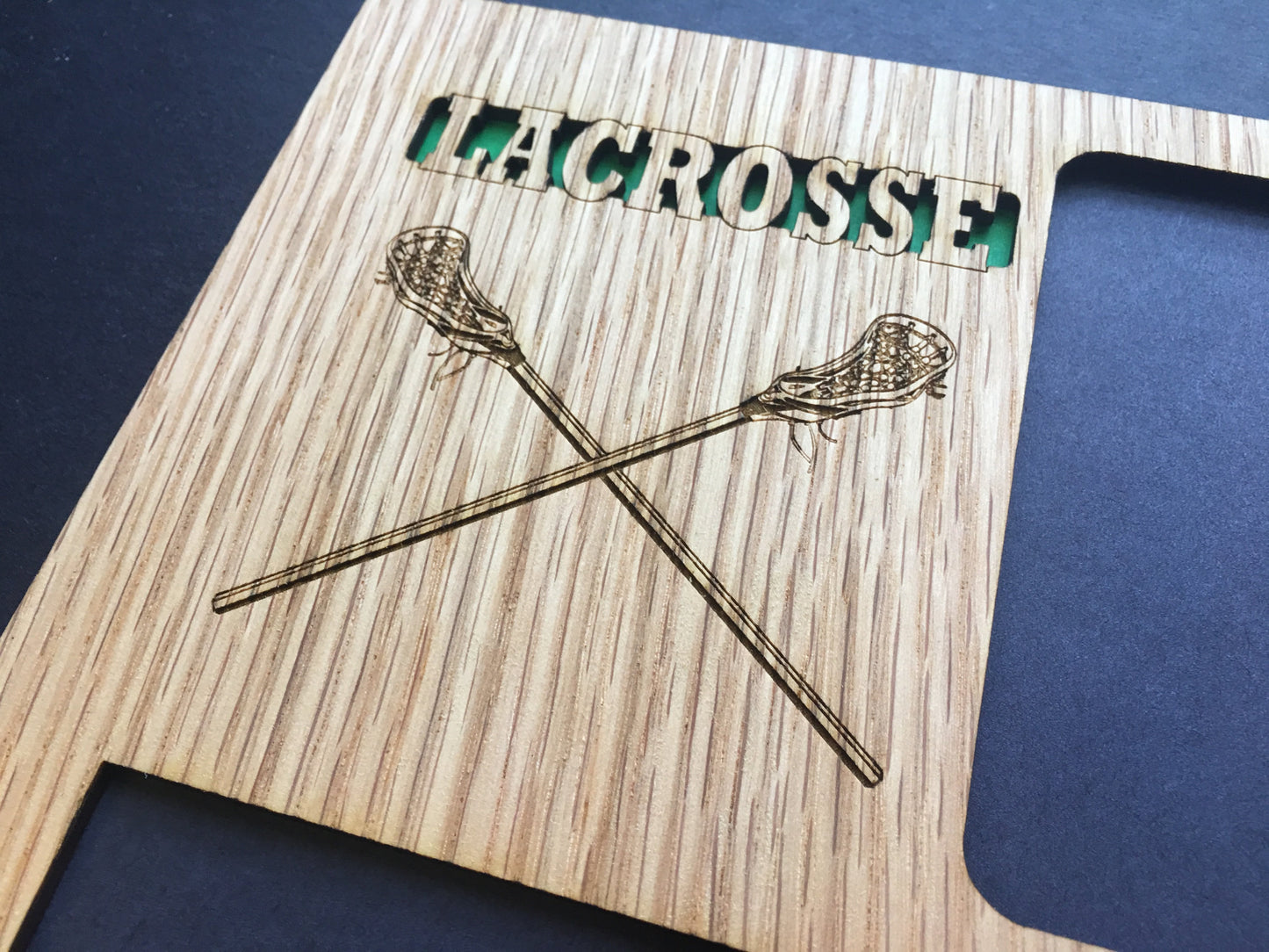 8x10 Lacrosse Picture Frame, Picture Frame, home decor, laser engraved - Legacy Images