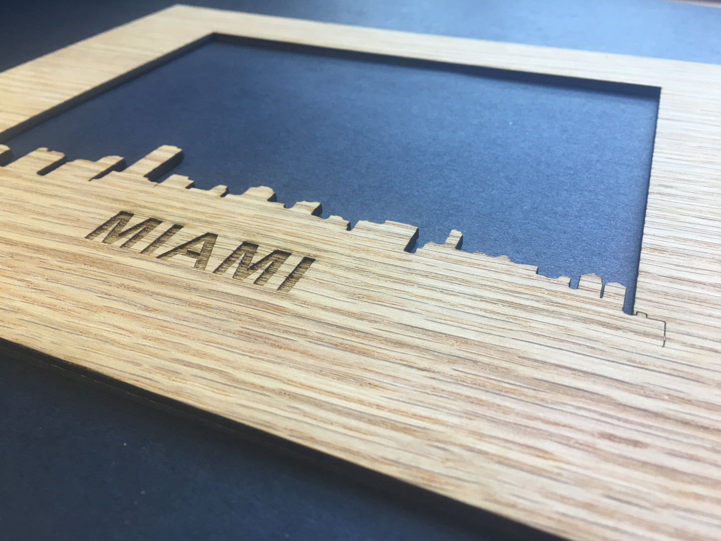 8x10 Miami Picture Frame, Picture Frame, home decor, laser engraved - Legacy Images