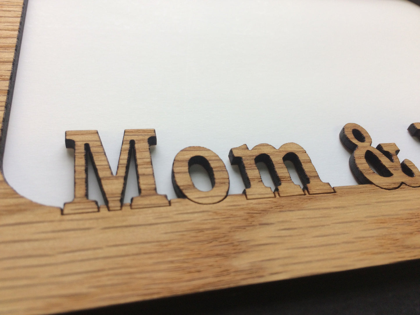 5x7 Mom And Dad Picture Frame, Picture Frame, home decor, laser engraved - Legacy Images