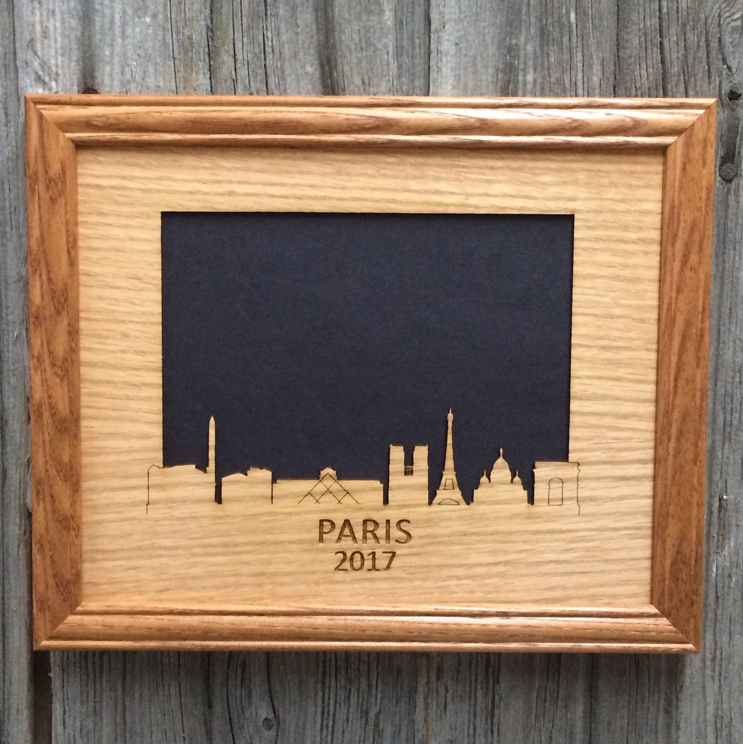 8x10 Paris Picture Frame, Picture Frame, home decor, laser engraved - Legacy Images