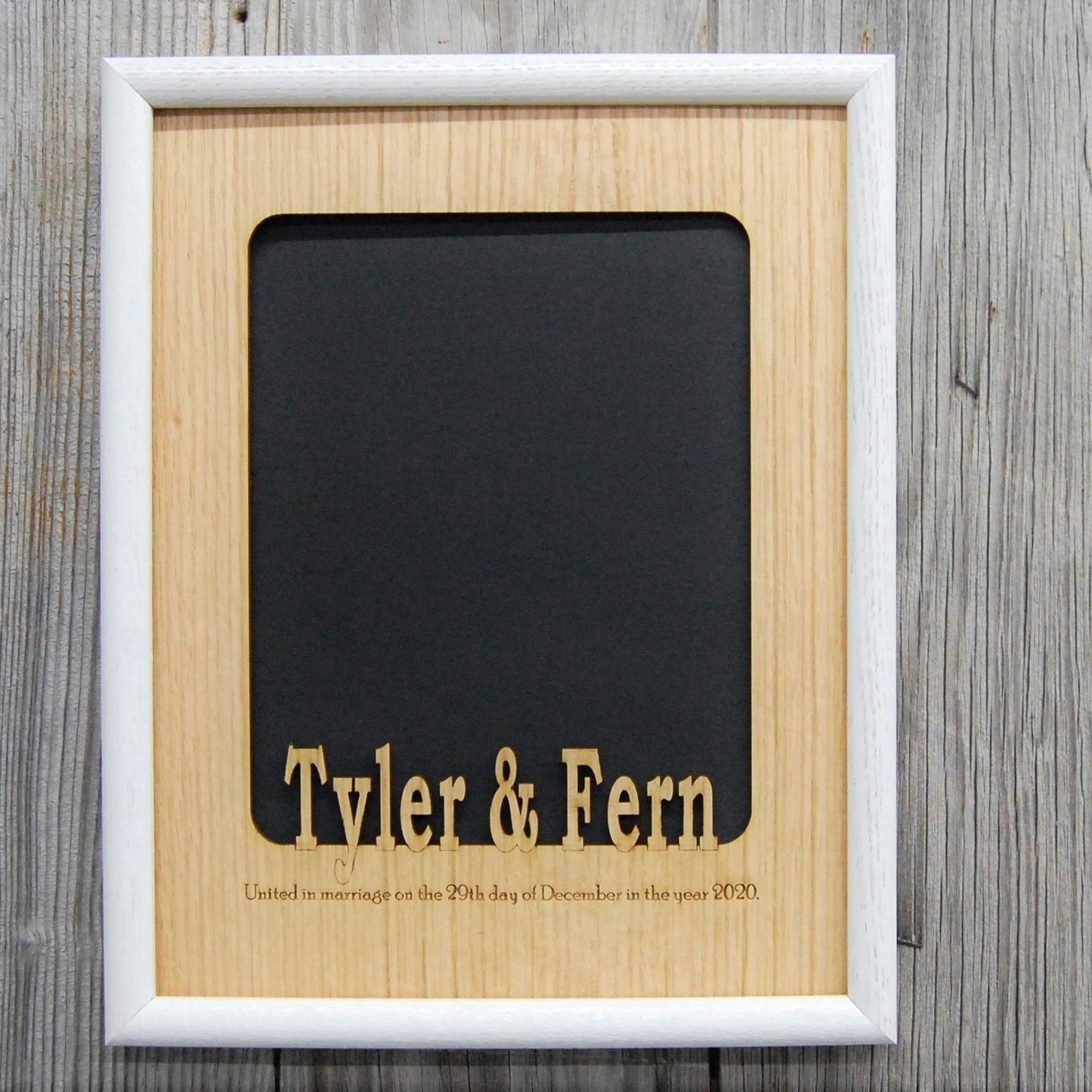 United In Marriage Wedding Picture Frame
