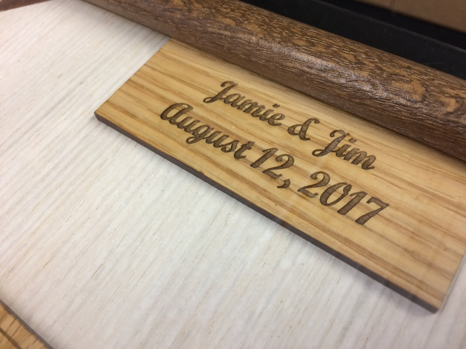 Wedding Guest Book, Guestbook, home decor, laser engraved - Legacy Images