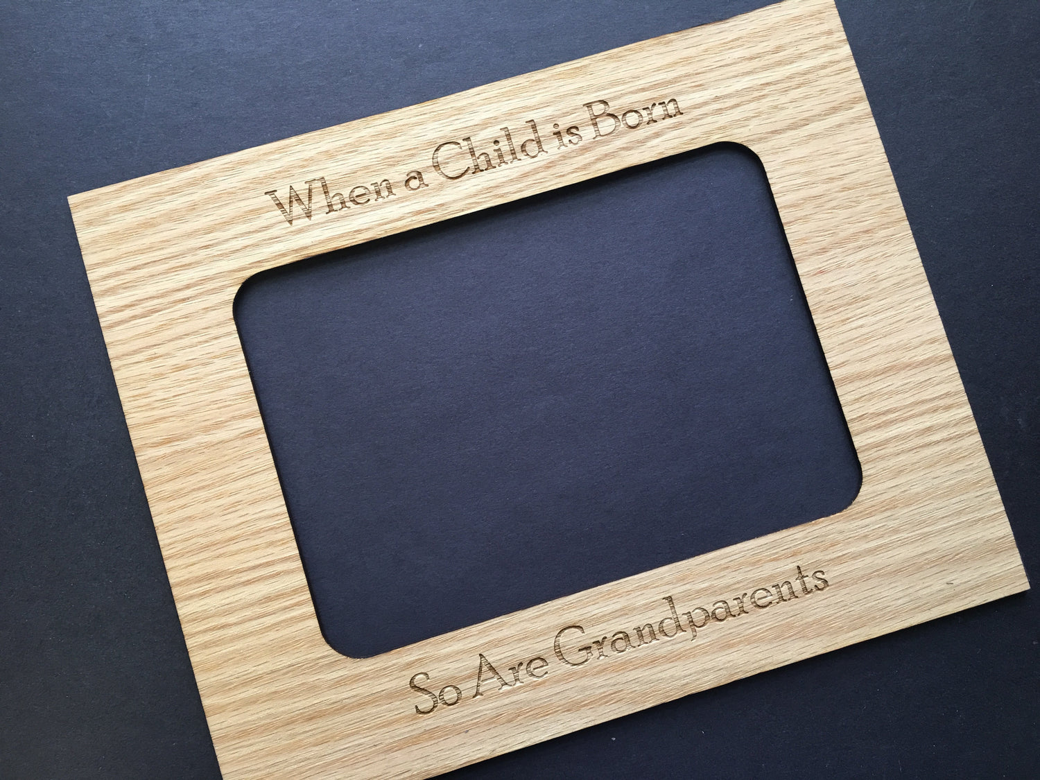 8x10 When a Child is Born Picture Frame, Picture Frame, home decor, laser engraved - Legacy Images