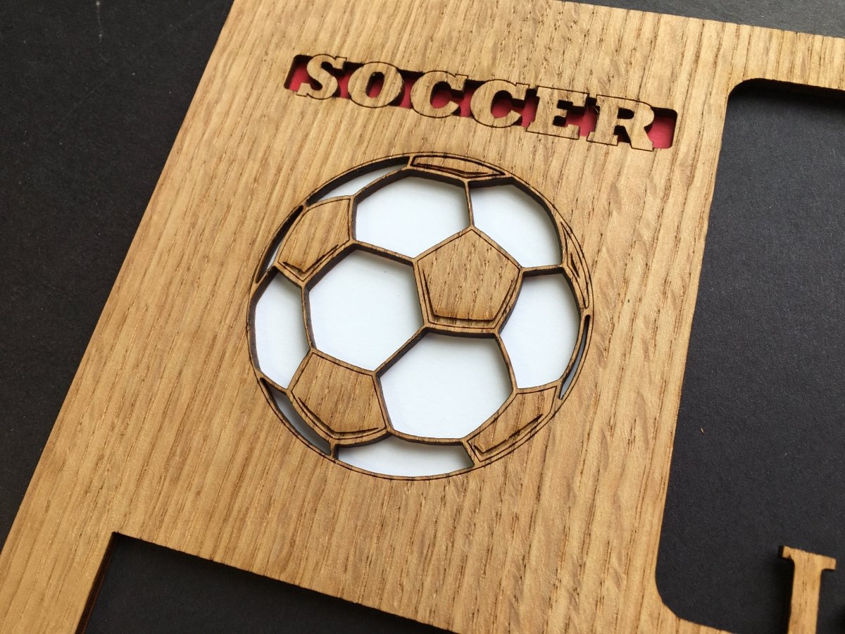 Soccer Picture Frame - Legacy Images - Picture Frames - 11x14 Picture Frame 5x7 picture frame 8x10 picture frame laser engraved